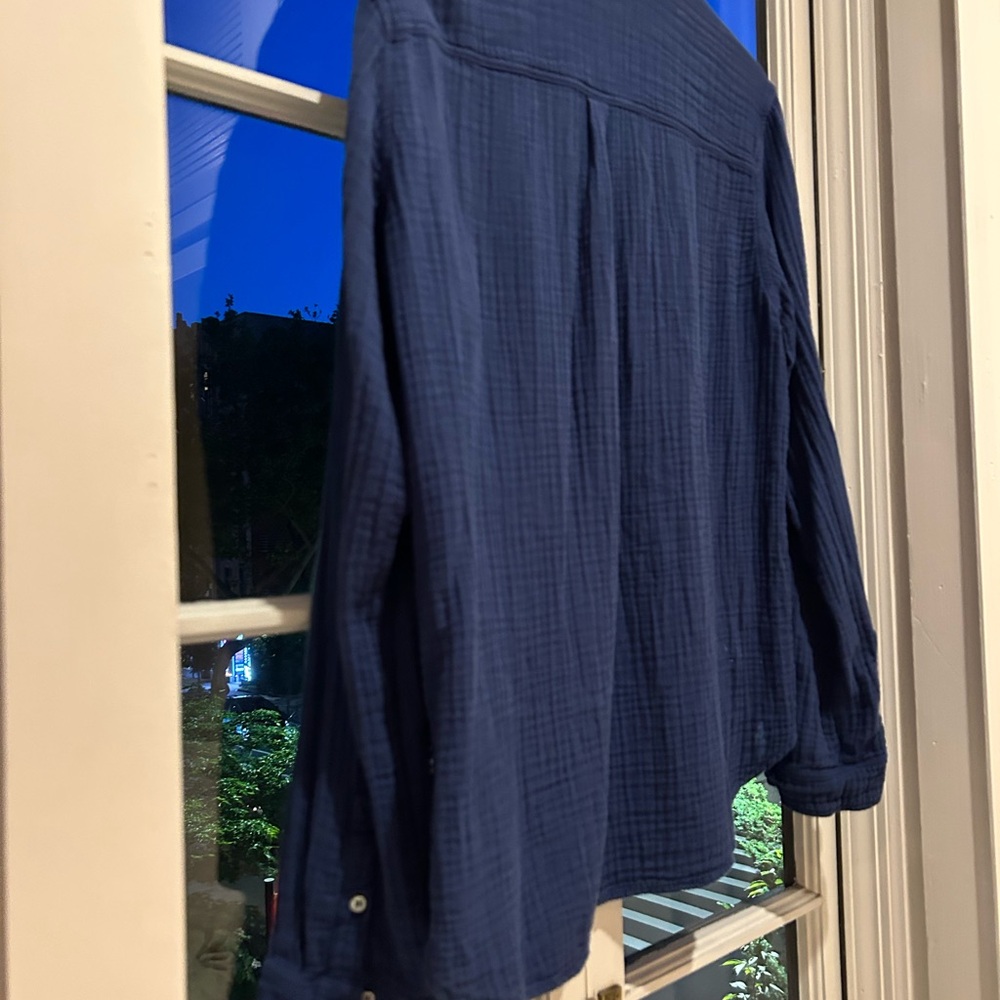 Xirena soft cotton gauze button down - Picture 4 of 6